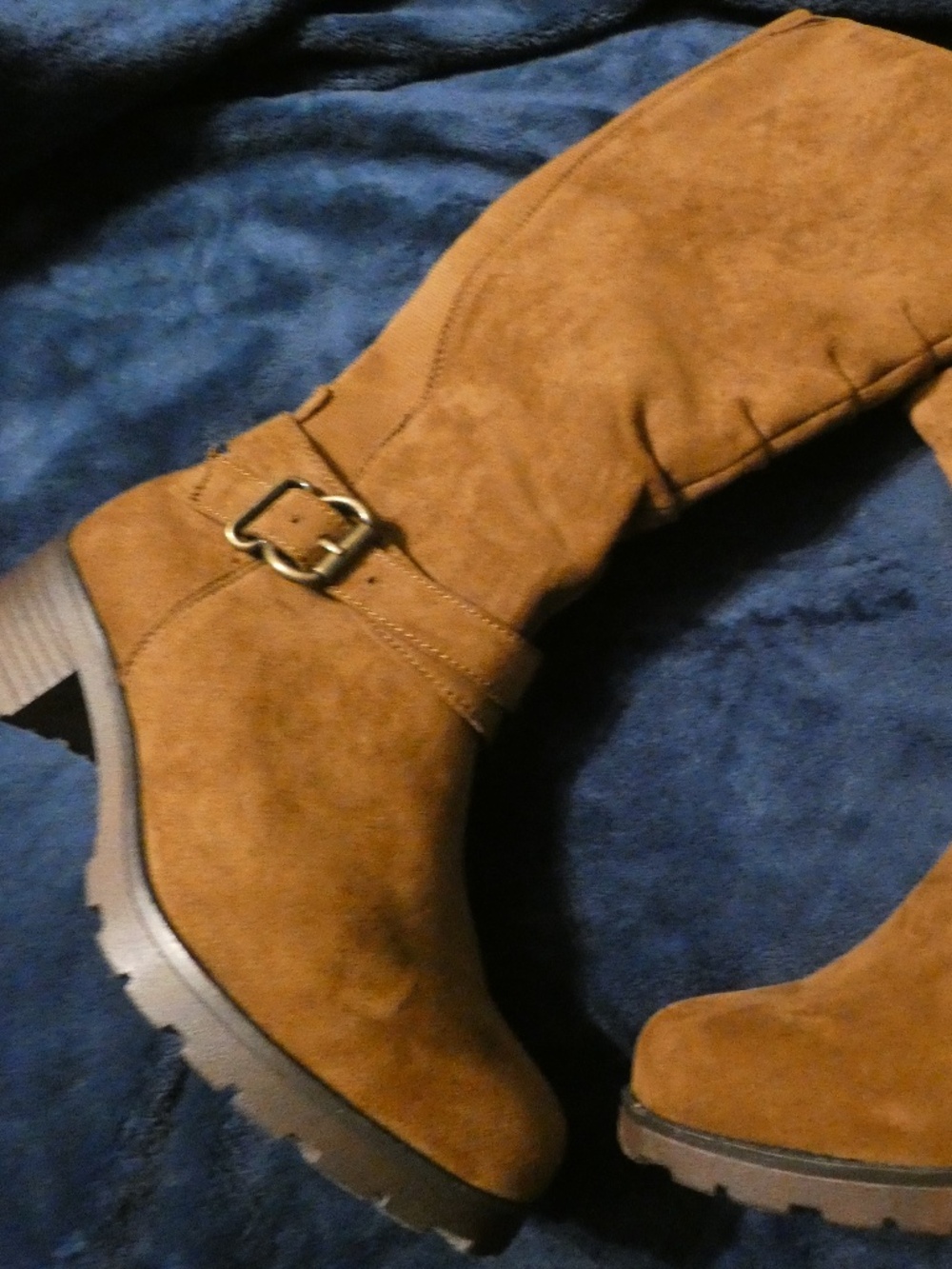 UnR8ted Women's Faux Suede Boots